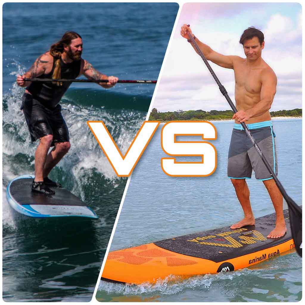 ¿Tabla de paddle surf hinchable o rígida? Qué tabla de paddle surf comprar