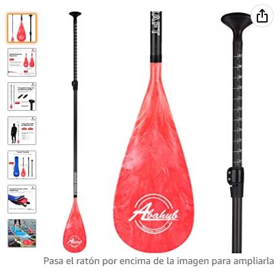 mejor remo paddle surf carbono