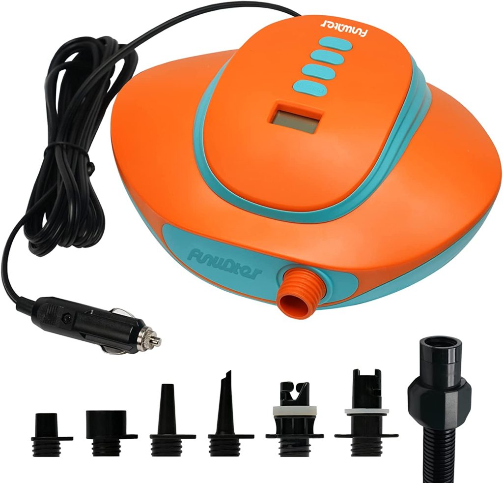 Inflador Electrico Portatil Inflar Desinflar 2 en 1, Hinchador